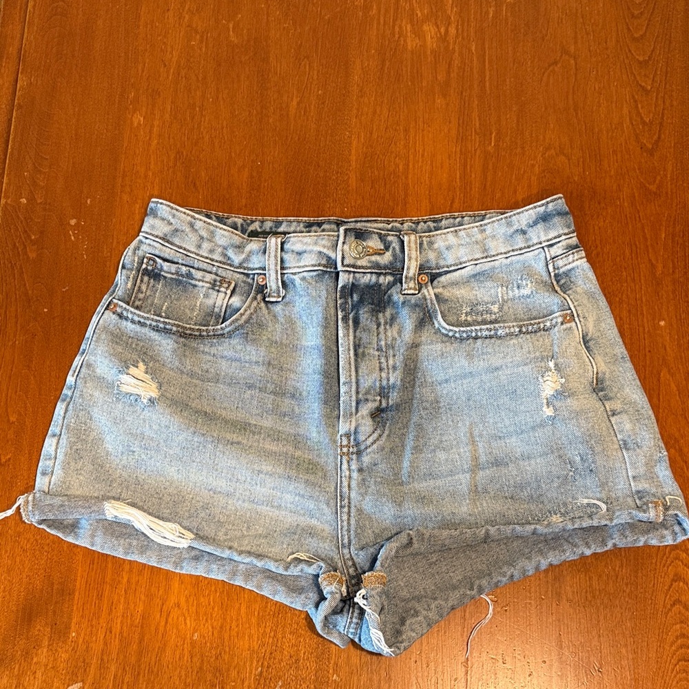 Wild Fable Super High-Rise Cutoff Denim Shorts